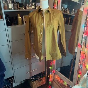 Alex Mill Mustard Yellow Shirt